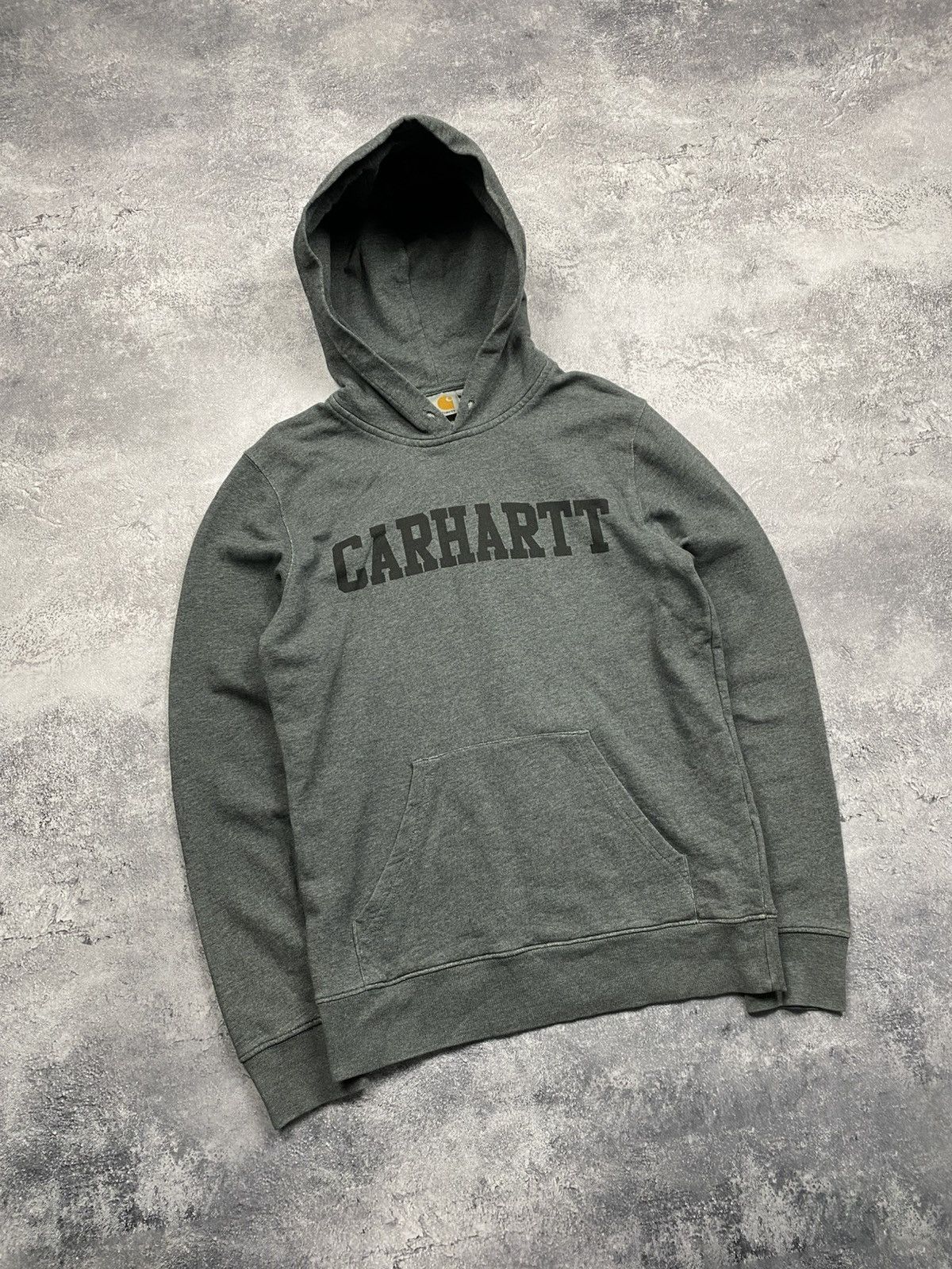 Carhartt Y2K Vintage Carhartt Hoodie Spellout Logo Rare Sweatshirt Size US XS / EU 42 / 0 - 2 Thumbnail