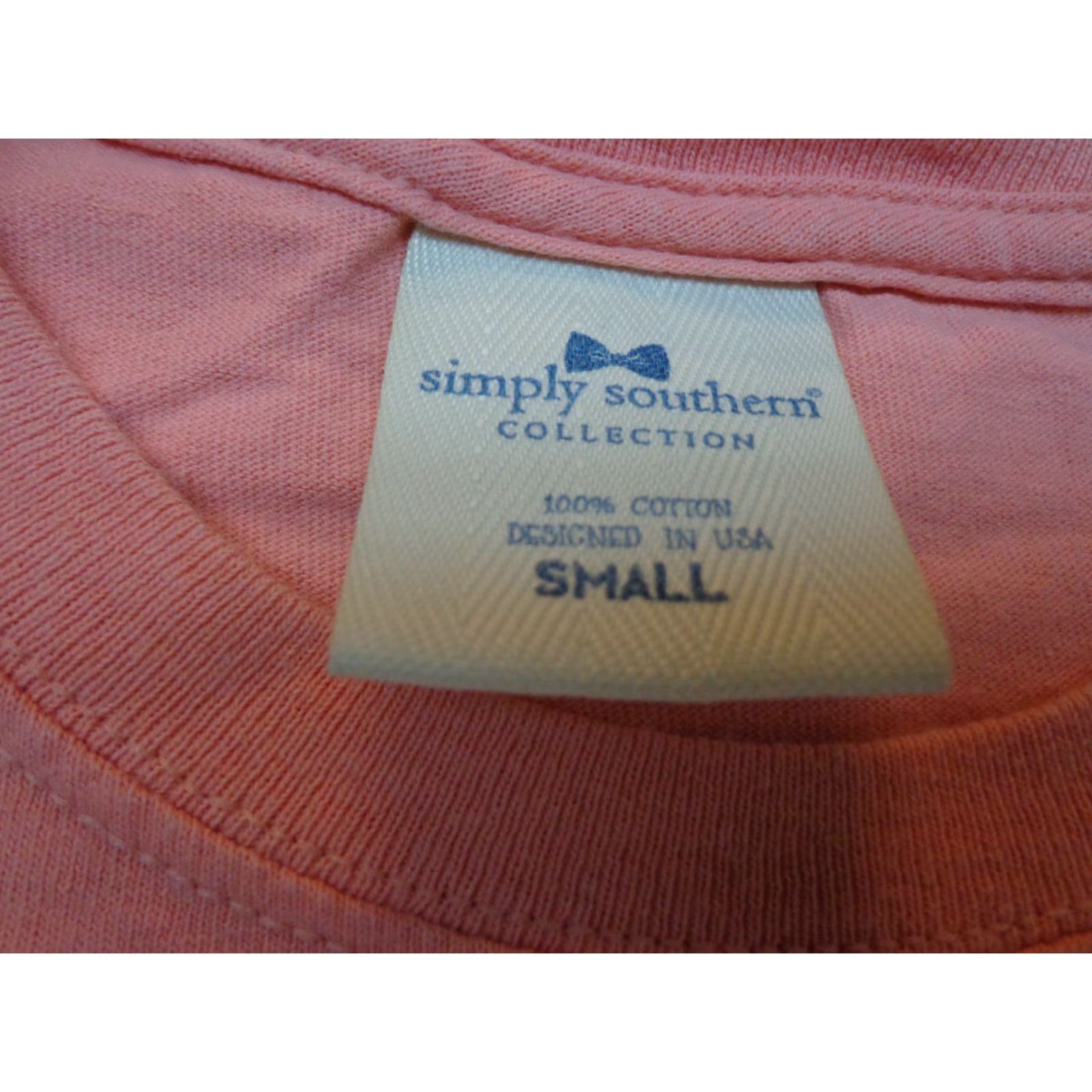 Vintage Simply Southern T Shirt Womens Small Play Like A Boss Basketball Peach Flaw Size S / US 4 / IT 40 - 5 Thumbnail