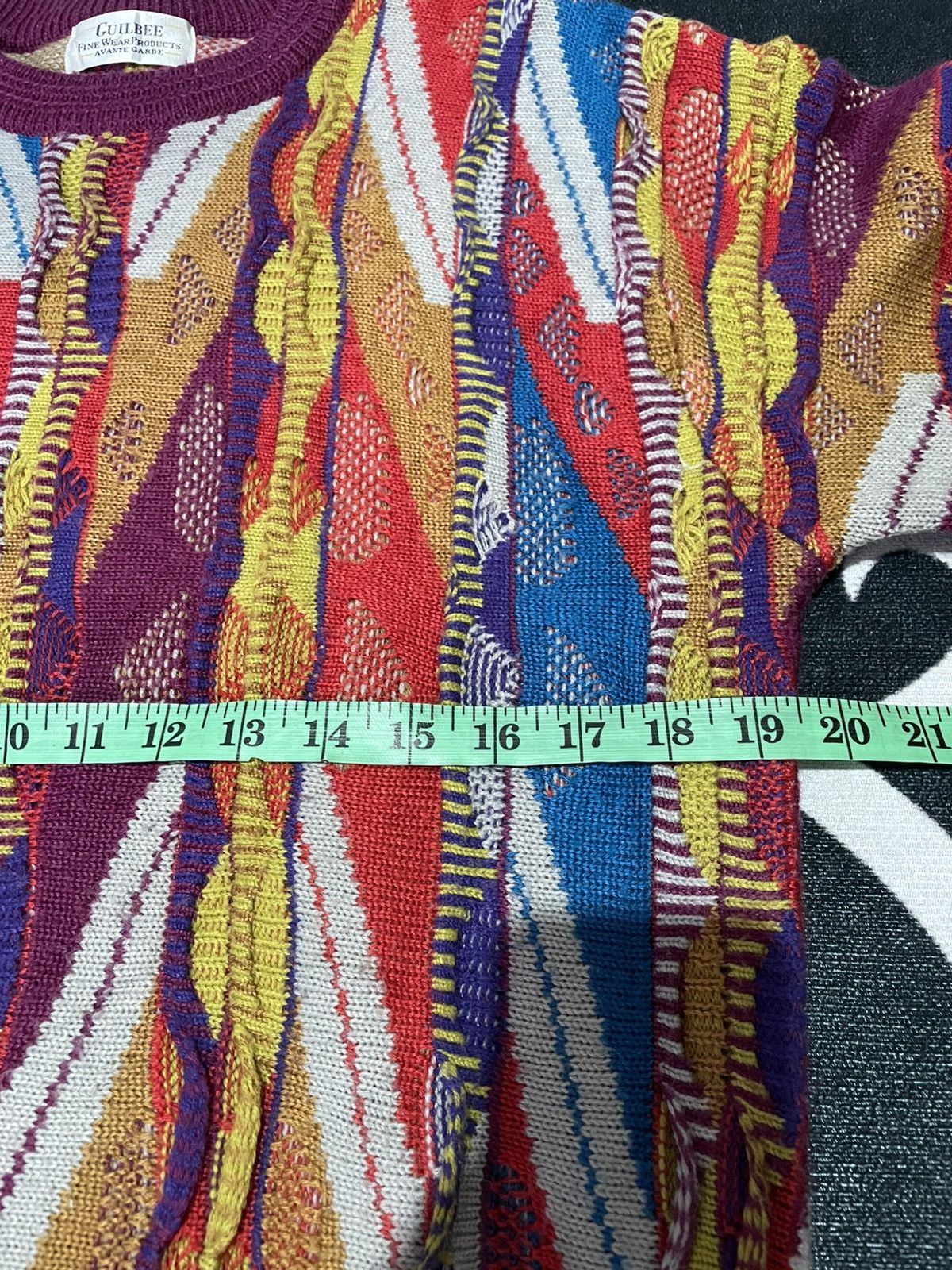 Other Vintage Guilbee Avante Garde coogi style knit sweater Size US M / EU 48-50 / 2 - 7 Thumbnail
