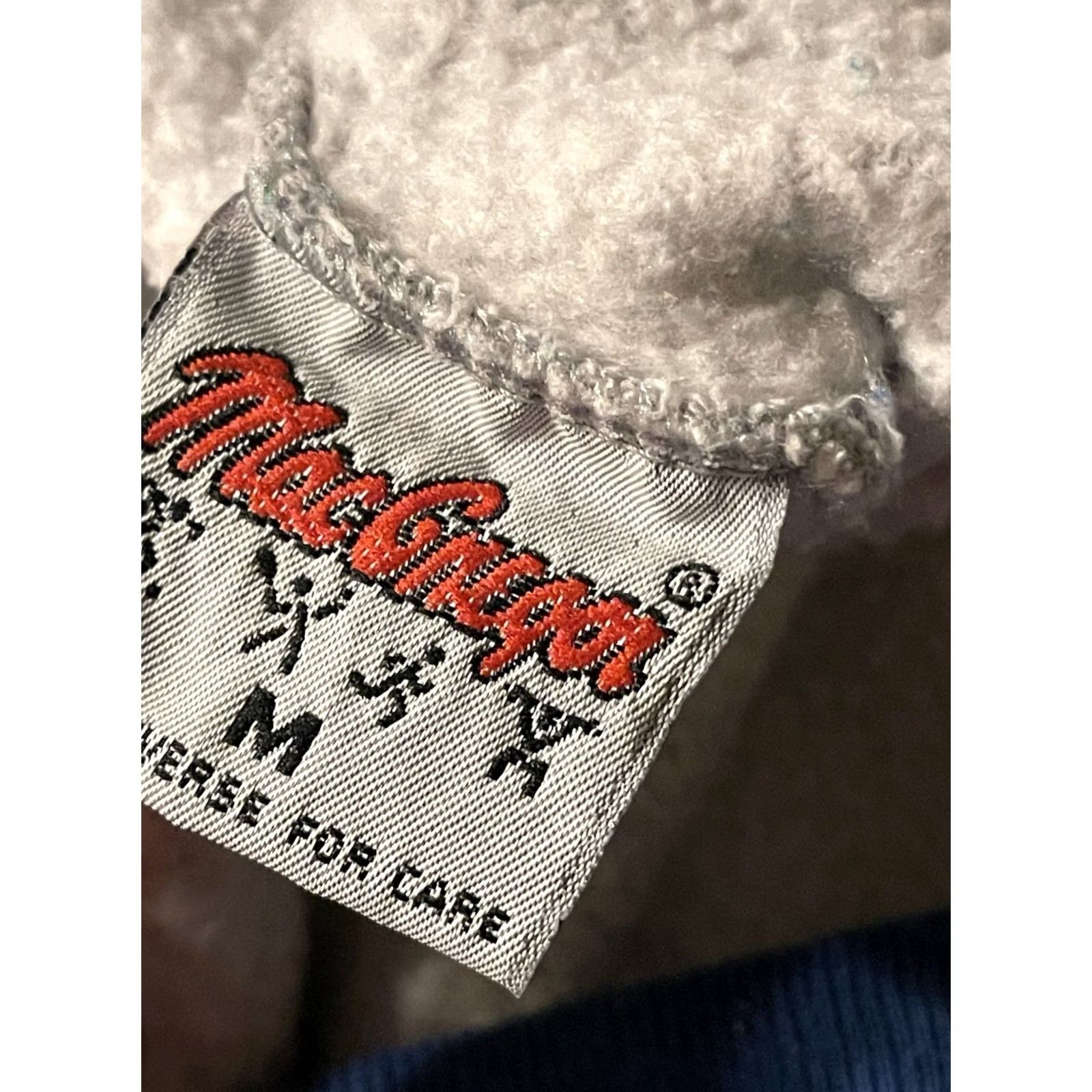 McGregor VINTAGE MacGregor Gray Blue Athletic Sweatpants Joggers - Men's M Pants Regular Drawstring USA 90s Activewear Size US 31 - 4 Thumbnail