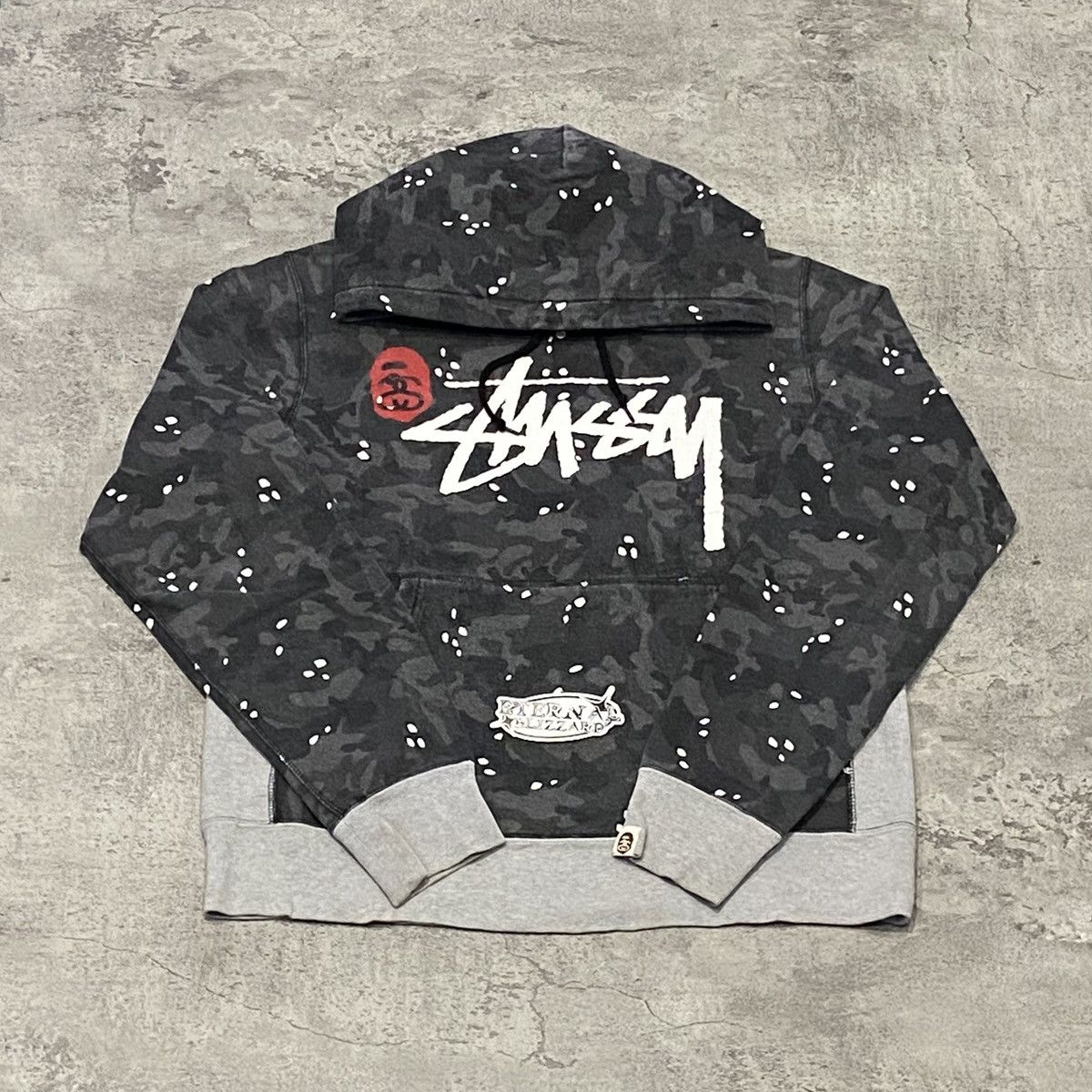 Bape × Stussy Bape X Stussy Pullover Hoodie Size US L / EU 52-54 / 3 - 1 Thumbnail