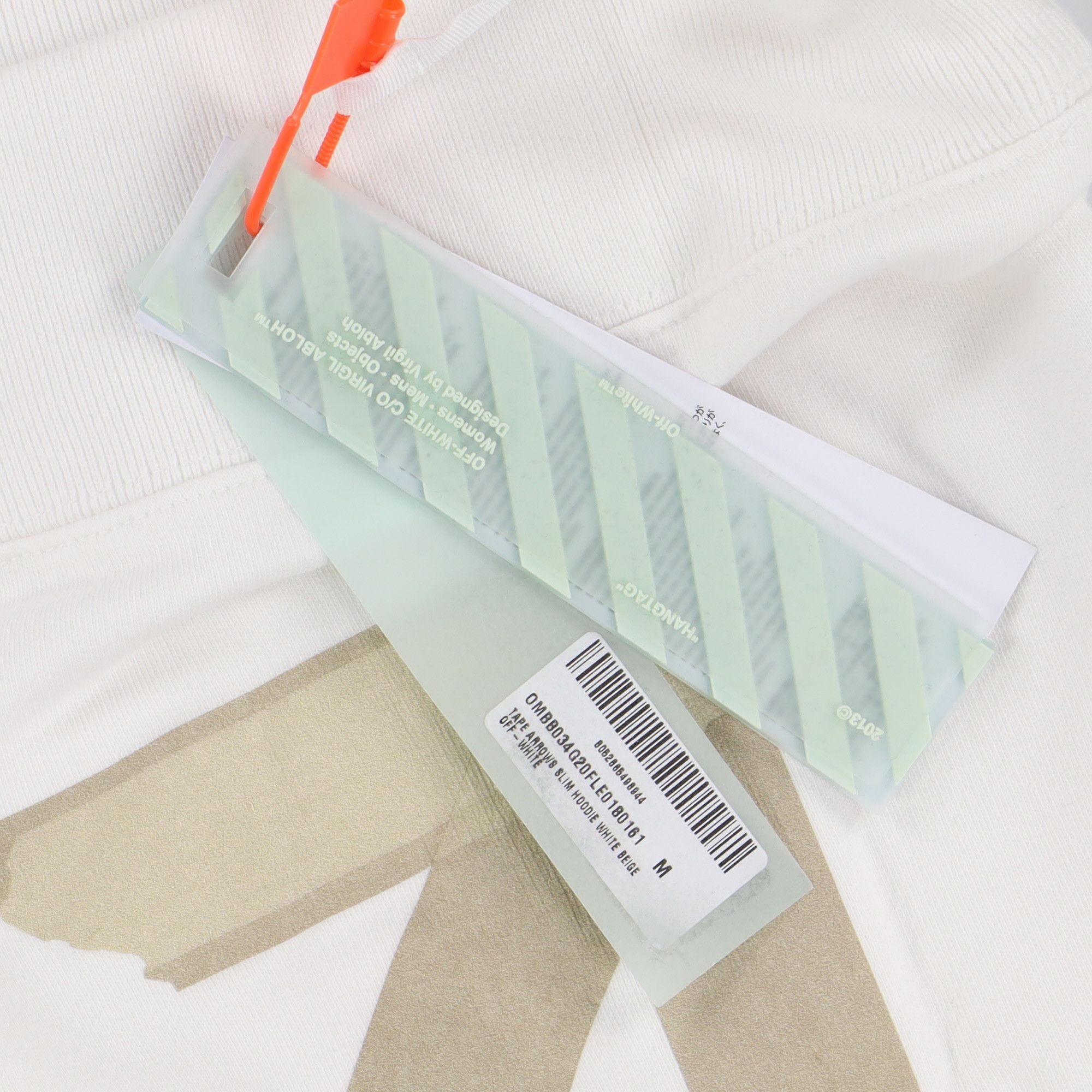 Off-White White Tape Arrows Logo Hoodie Size US M / EU 48-50 / 2 - 9 Thumbnail