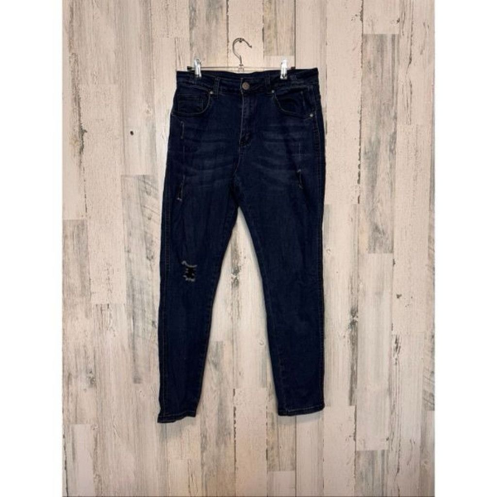 Draggin Jeans YoungLA Skinny Jeans Dark Wash Stretch Denim Men’s 32x30 Size US 32 / EU 48 - 1 Thumbnail