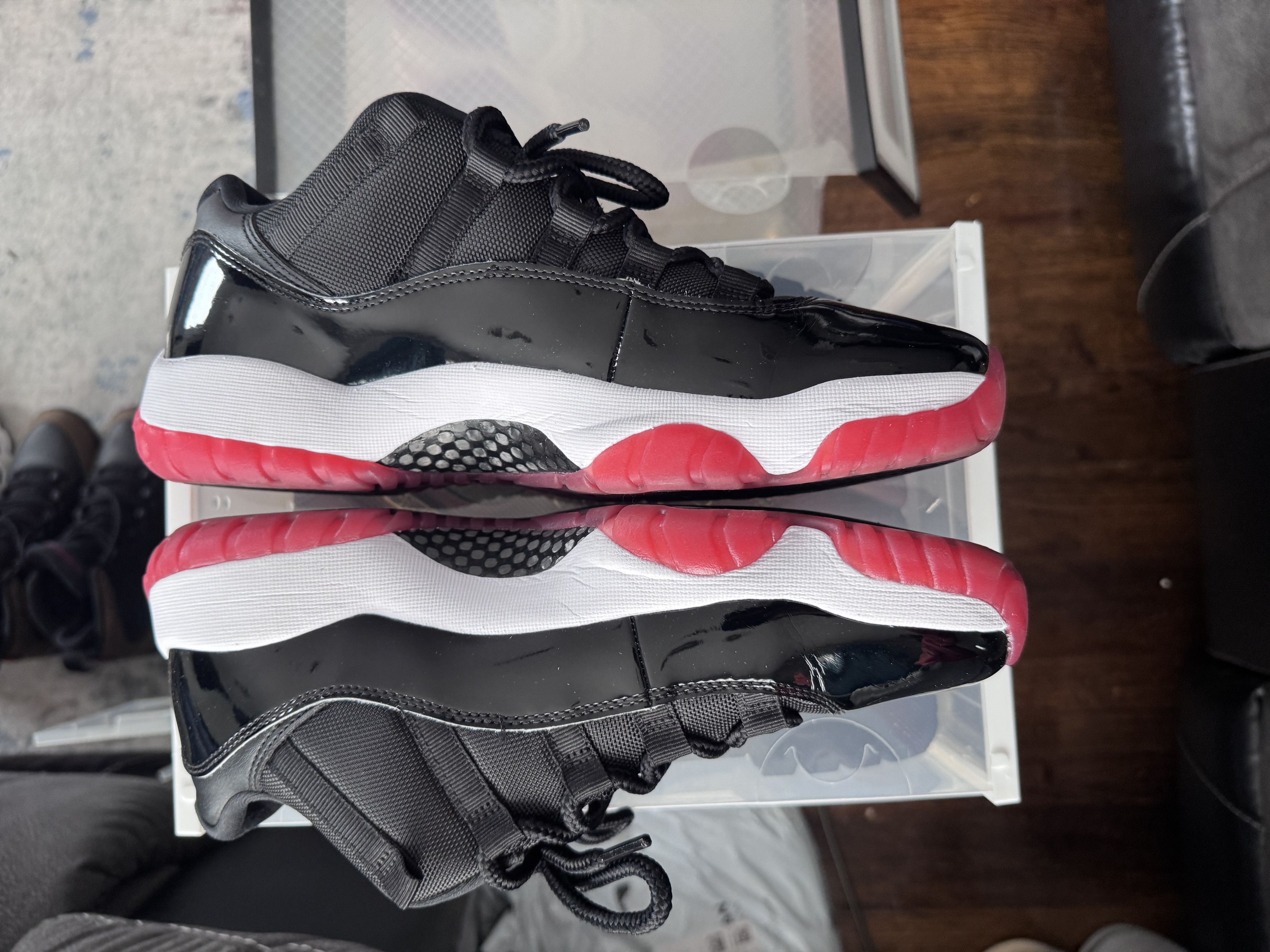Jordan Brand Jordan 11 Retro Low - Bred (2025) Size US 9.5 / EU 42-43 - 4 Thumbnail