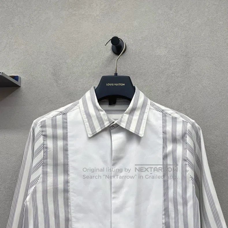 Louis Vuitton Louis Vuitton Classic striped patchwork shirt Size XS / US 0-2 / IT 36-38 - 4 Thumbnail