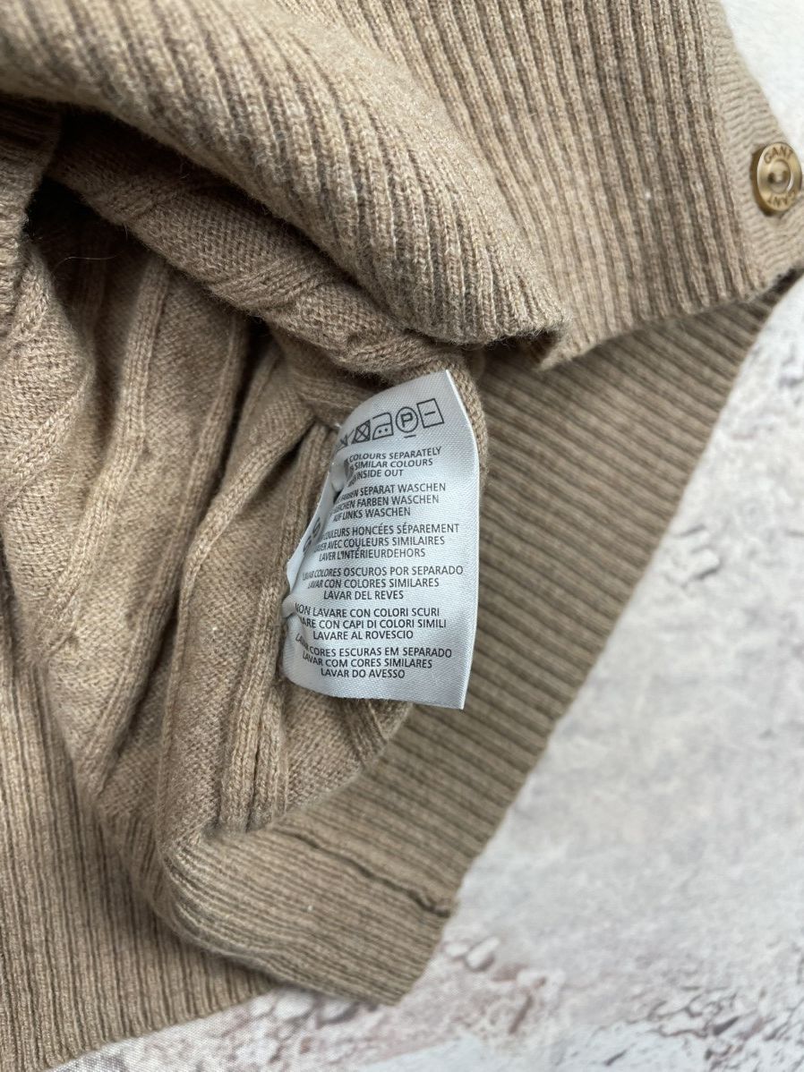Gant GANT M – Cable Knit Wool Zip Hoodie, Old Money Classic Size M / US 6-8 / IT 42-44 - 5 Thumbnail