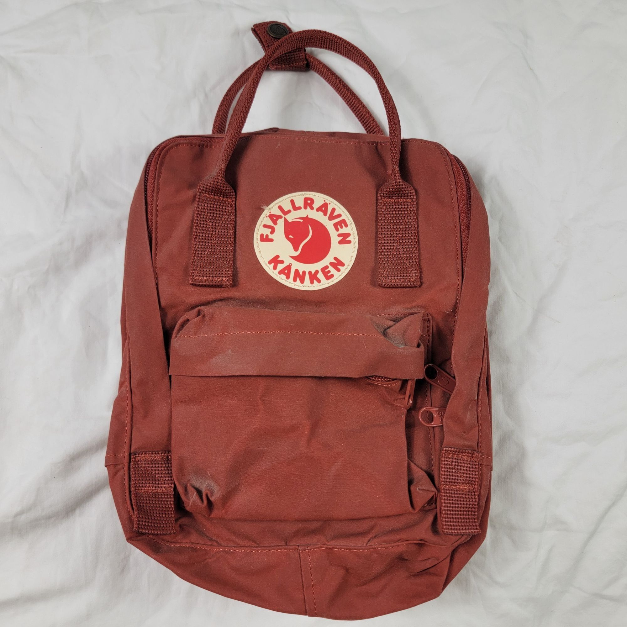 Fjallraven Fjallraven Kanken Backpack Deep Red Backpack Travel Casual S Grailed