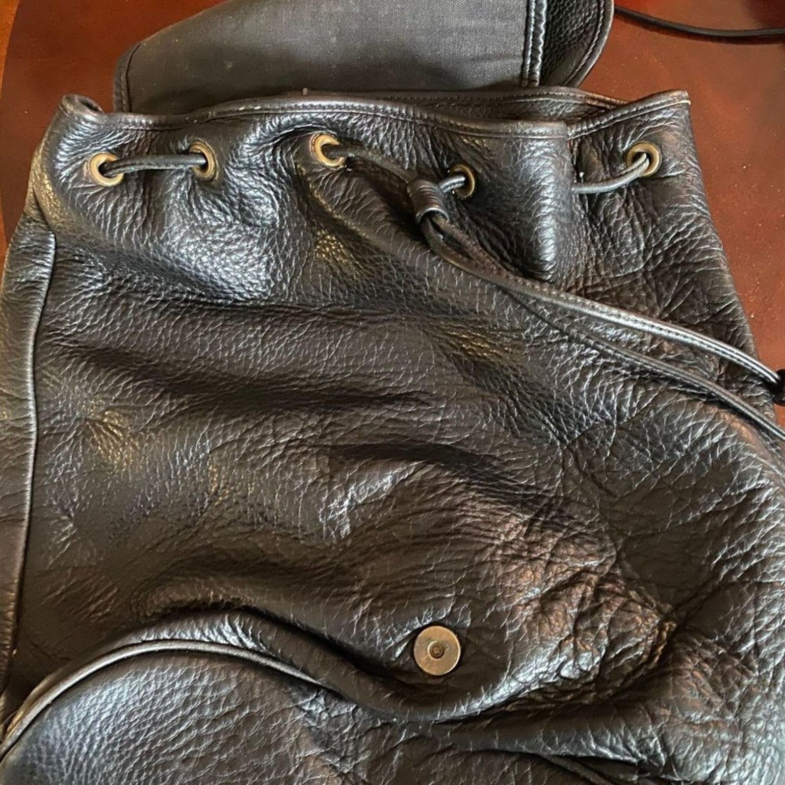 Timberland Timberland 100% Leather Black Crossbody/Backpack M Size ONE SIZE - 9 Thumbnail