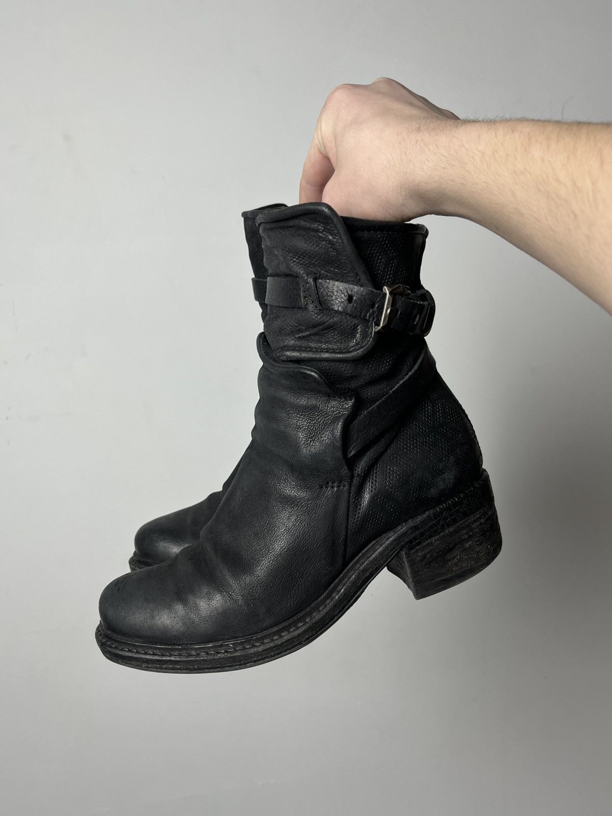 A.S.98 🔥A.S.98 AIRSTEP ANKLE STRAPS LEATHER 90'S BOOTS GUIDI VIBE Size US 6.5 / IT 36.5 - 1 Thumbnail