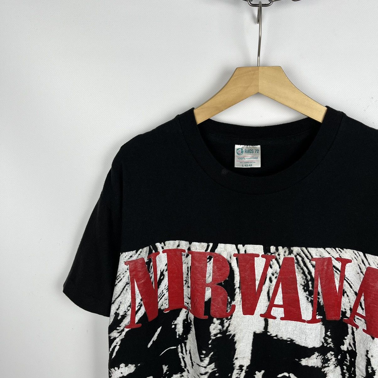 Band Tees Vintage Nirvana In Utero rare All Over Print rock tee 90’s Size US M / EU 48-50 / 2 - 6 Thumbnail