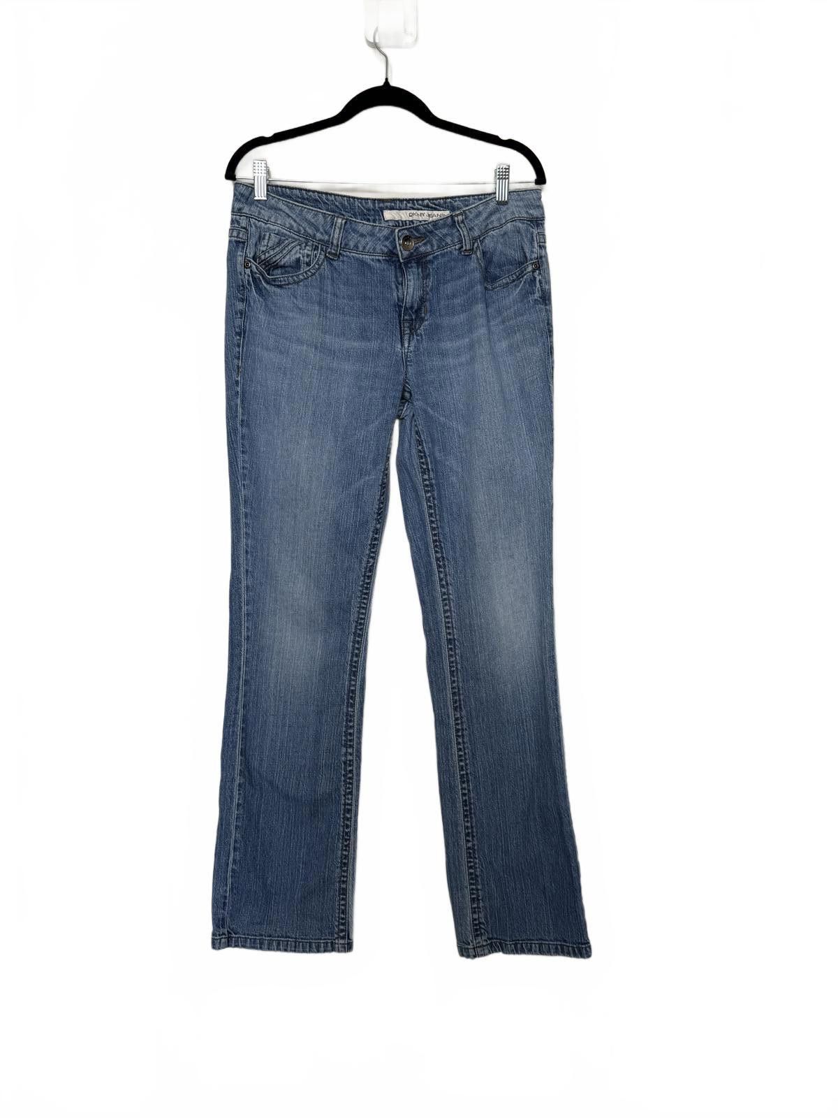 Designer Vintage Low Rider DKNY Jeans Size 34" / US 12 / IT 48 - 4 Thumbnail