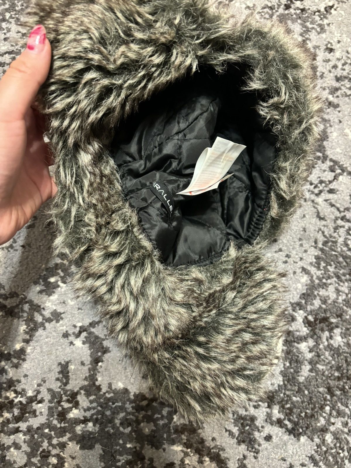 Japanese Brand × Vintage Japanese Vintage Parallel Fur Alt Emo Trapper Ear Hat Size ONE SIZE - 7 Thumbnail