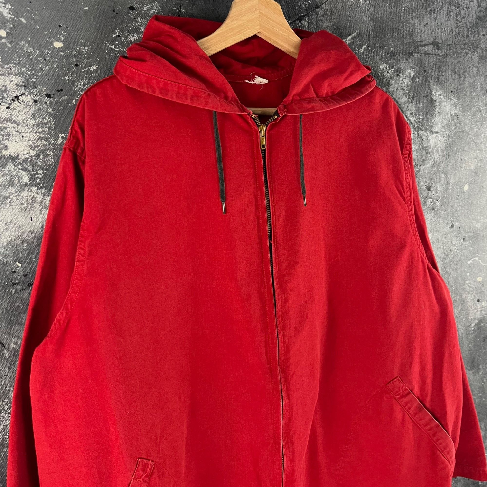 Vintage Vintage 60’s Hooded weather jacket Size US XL / EU 56 / 4 - 2 Thumbnail