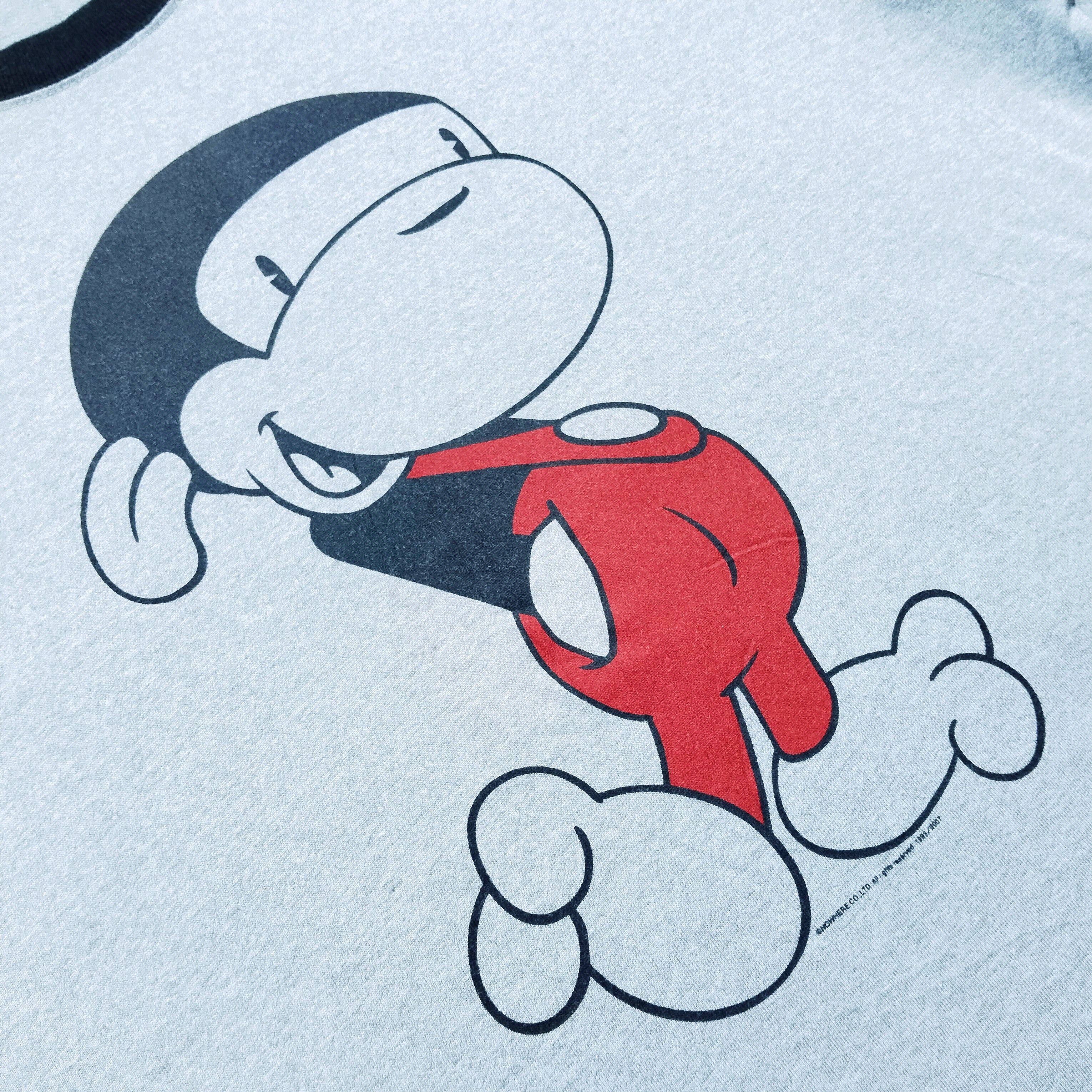 Bape 2007 Bape Baby Milo Parody Mickey Mouse Ringer Tee Size US M / EU 48-50 / 2 - 3 Thumbnail
