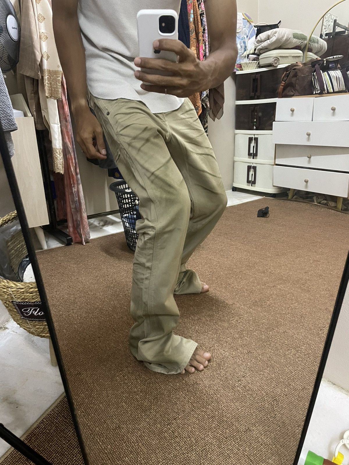 Tornado Mart Original Flared BlueWay B.W.Luxer Jeans Maker Size US 32 / EU 48 - 12 Thumbnail