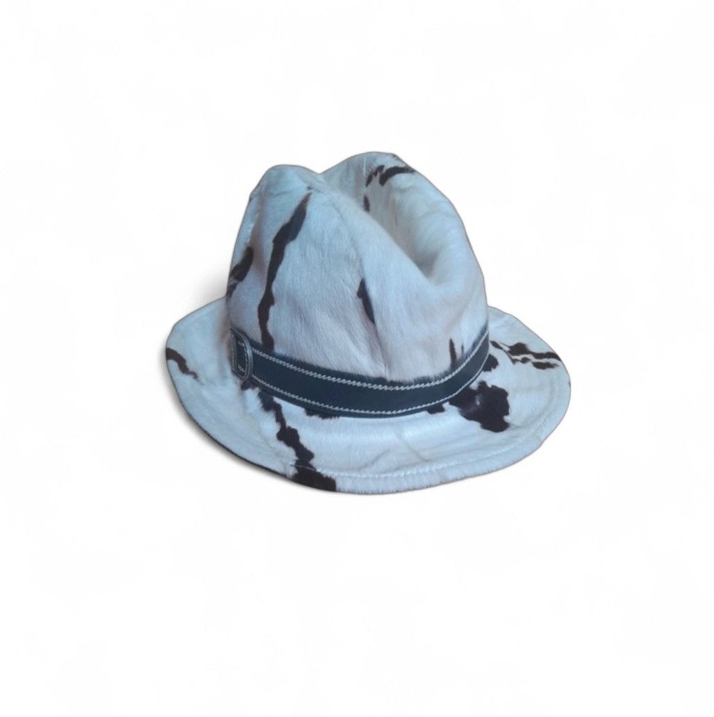 Dior Vintage Christian Dior bucket hat cowboy fur leather size 56 Size ONE SIZE - 1 Thumbnail