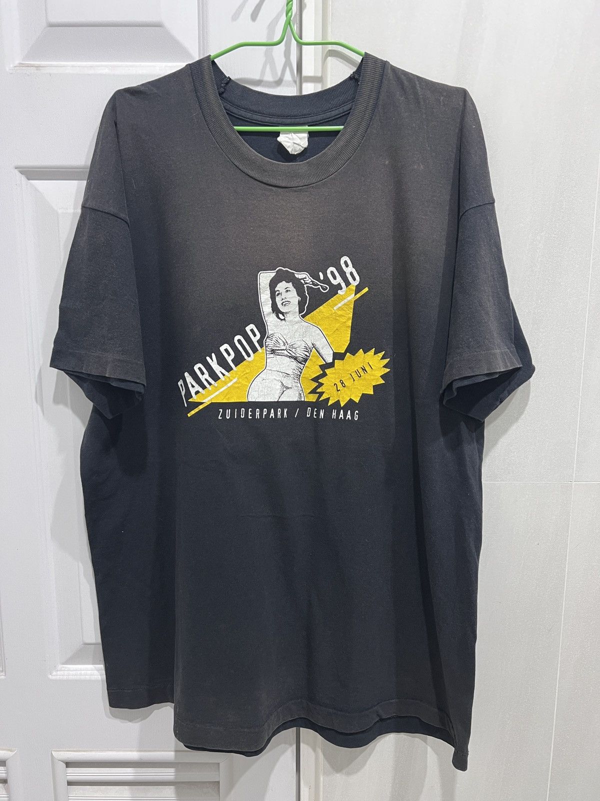 Band Tees Very Rare Vintage 90s Parkpop Fest Tour Tee XL Faded Rock Size US XL / EU 56 / 4 - 2 Thumbnail