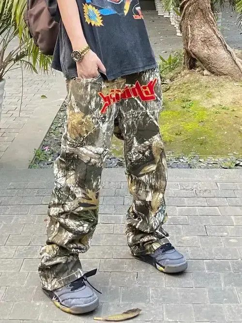 Jean urban sports droop skate real tree camo cargo pants Size US 34 / EU 50 - 2 Thumbnail