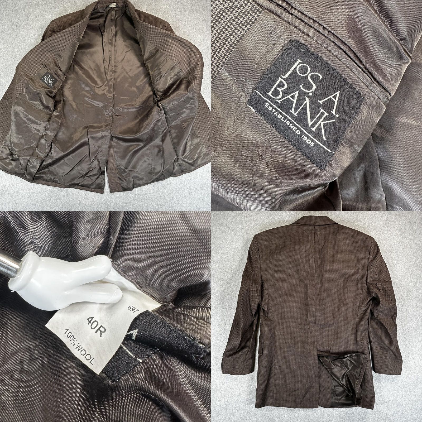 Jos. A. Bank VINTAGE? No. (Sorry) Size US XXS / EU 40 - 8 Thumbnail