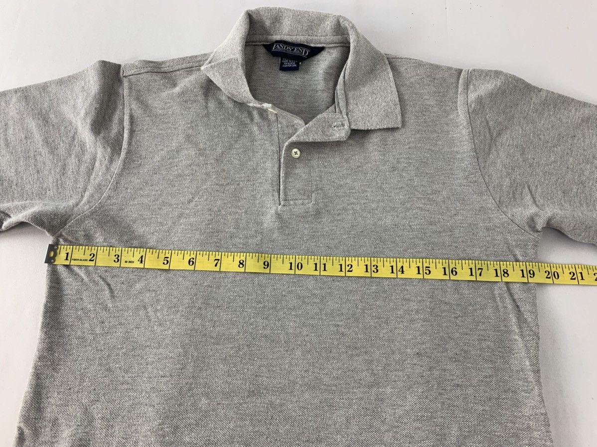 Lands' End 90s Lands’ End Plain Minimalist Polo Tee Size US M / EU 48-50 / 2 - 8 Thumbnail
