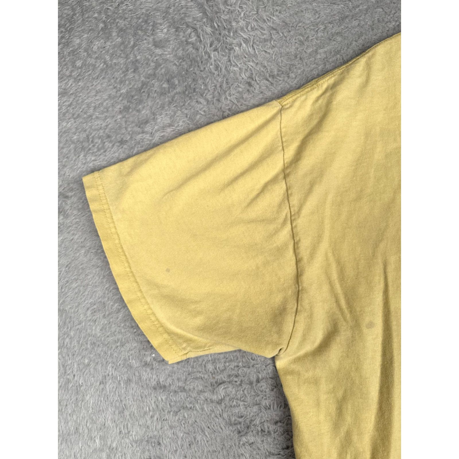 Tommy Hilfiger Tommy Hilfiger Jeans Shirt Adult XL Yellow Crew Neck 100% Cotton Mens Size US XL / EU 56 / 4 - 3 Thumbnail