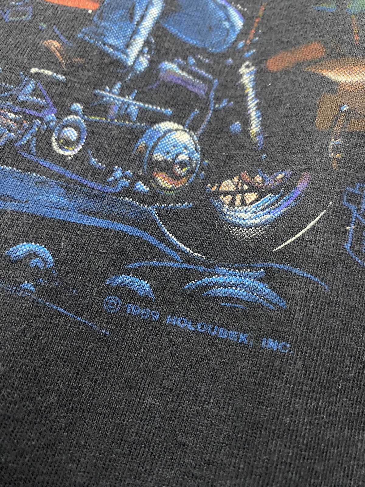 Harley Davidson × Vintage VINTAGE HARLEY DAVIDSON THE LONE WOLF Size US XXL / EU 58 / 5 - 5 Thumbnail
