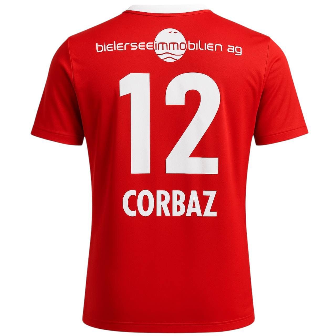 Nike 2012/13 FC BIEL/BIENNA #12 MATCH WORN HOME SOCCER JERSEY M Size US M / EU 48-50 / 2 - 1 Thumbnail