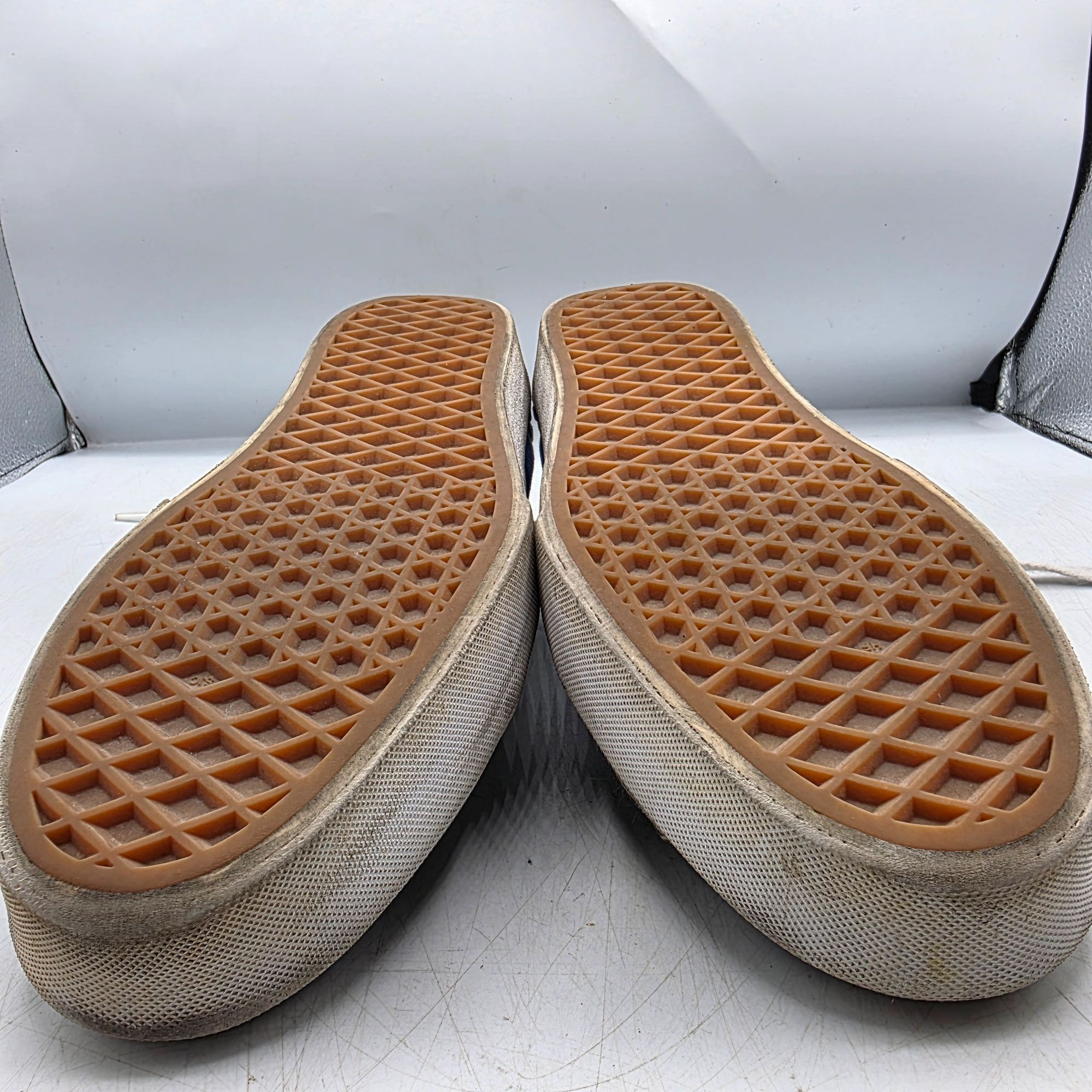 Vans Vans Off The Wall Womens Size 8 Blue Black Sneaker Shoes Wal Size US 8 / IT 38 - 12 Thumbnail