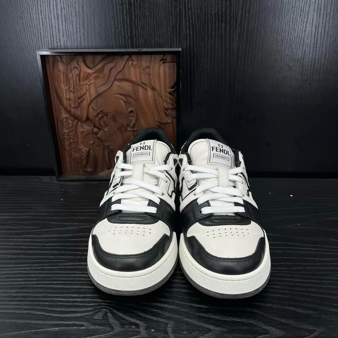 Fendi Fendi Match Black & White Size 40 Size US 7 / EU 40 - 4 Thumbnail