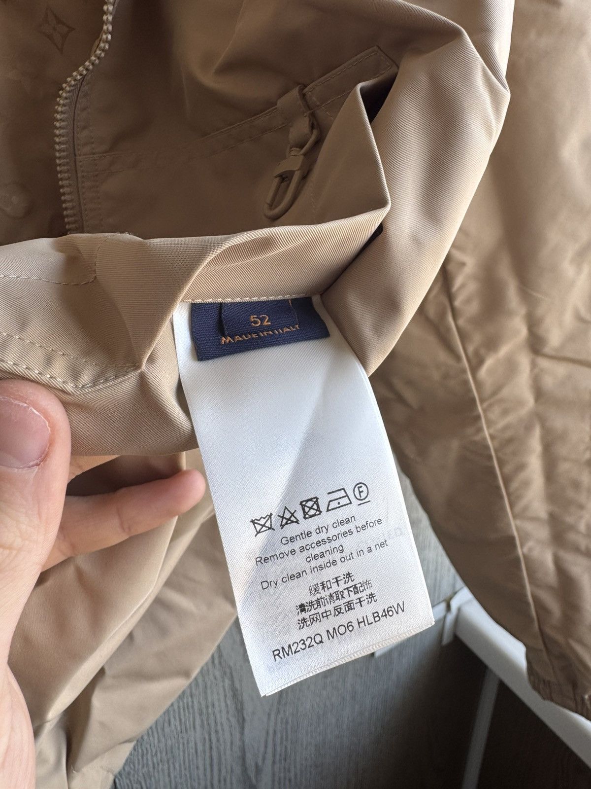 Louis Vuitton LOUIS VUITTON Monogram Reversible Nylon Windbreaker Size US L / EU 52-54 / 3 - 15 Thumbnail