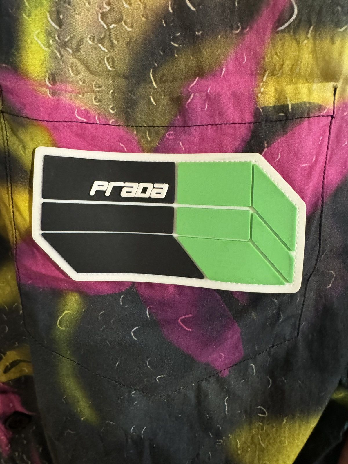 Prada *RARE*Prada 18F/W bowling shirts Size US L / EU 52-54 / 3 - 4 Thumbnail