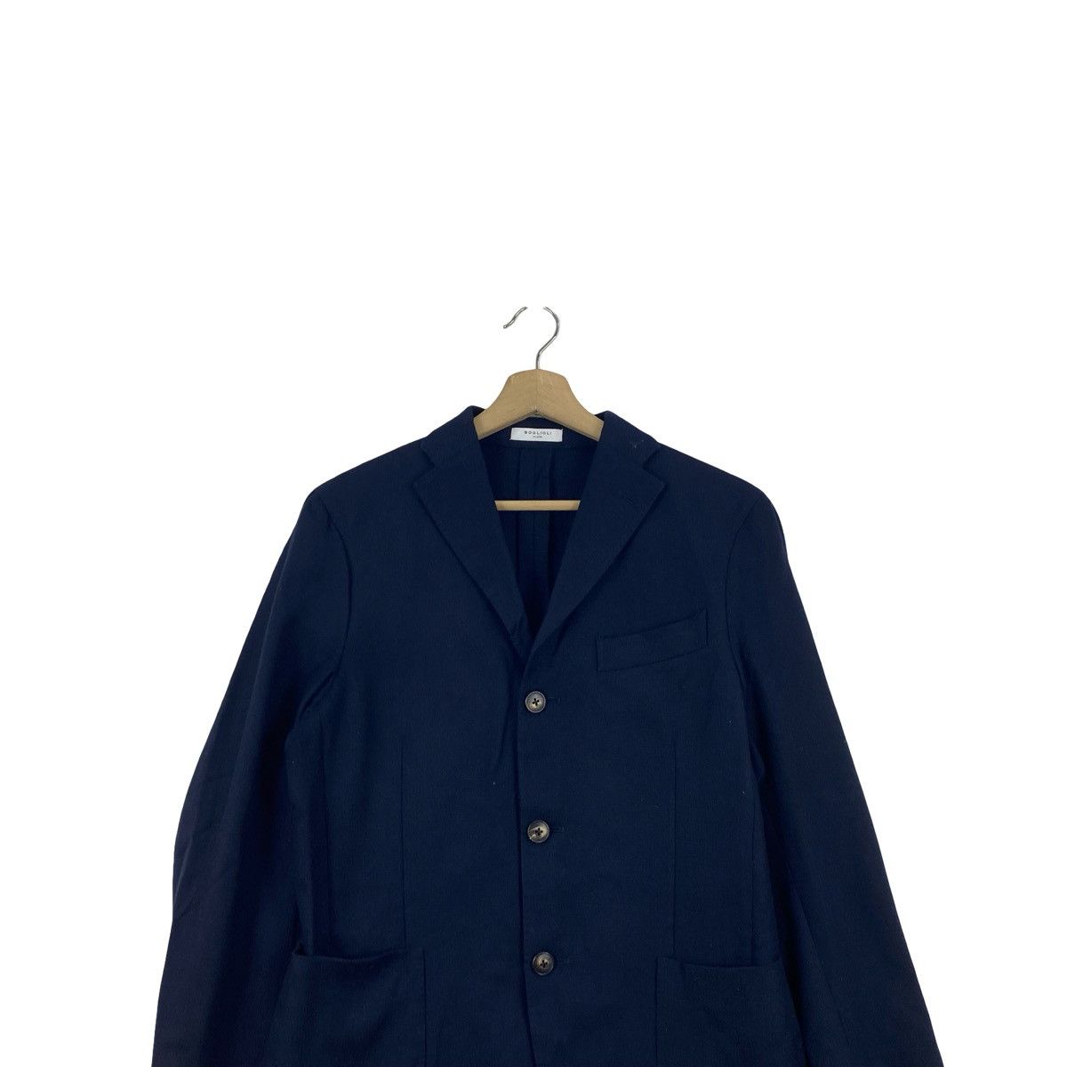 Boglioli Vintage BOGLIOLI MILANO Knit Blazer Jacket Casual Tailored Size S / US 4 / IT 40 - 2 Thumbnail