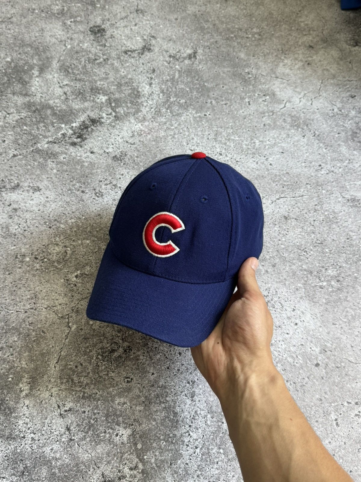 Puma × Vintage Vintage rare Puma Chicago cubs baseball cap hat Size ONE SIZE - 3 Thumbnail