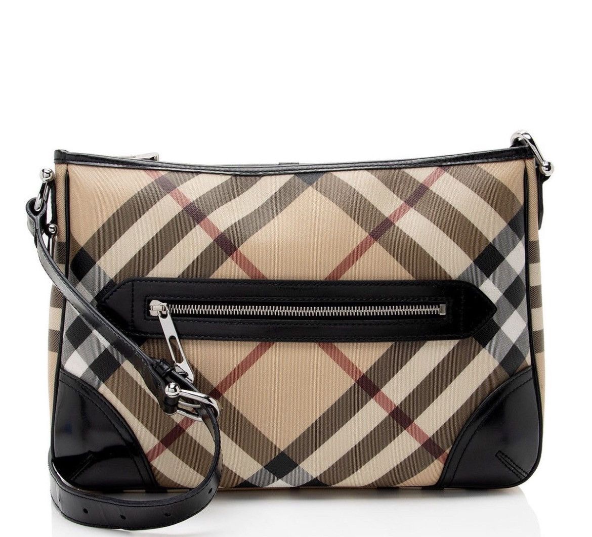 Burberry Authentic Burberry Nova Check Pocket Shoulder Bag Size ONE SIZE - 1 Thumbnail