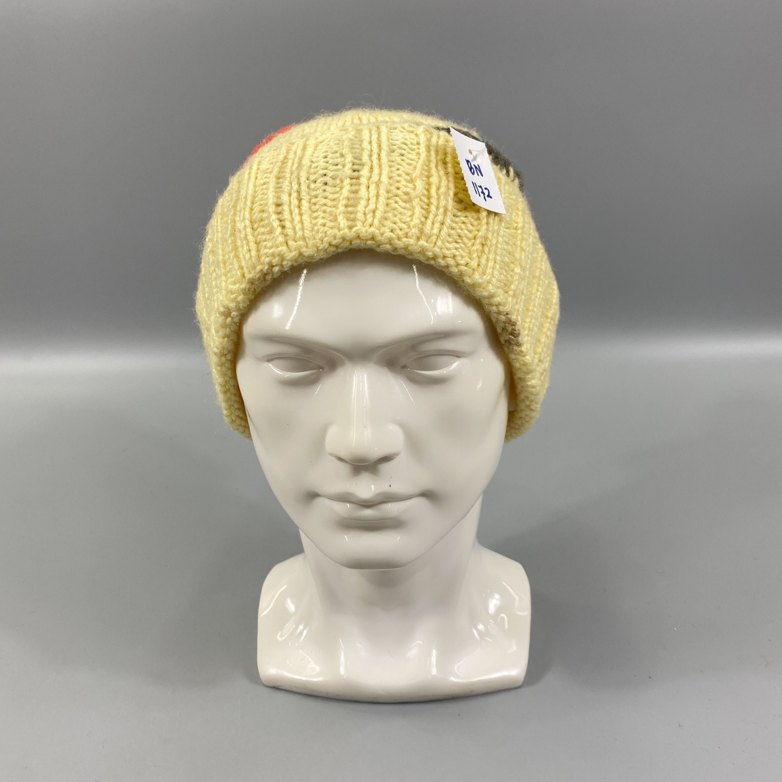 Japanese Brand Knit Snow Cap Beanie Hats Pom Pom -BN1172 Size ONE SIZE - 3 Thumbnail