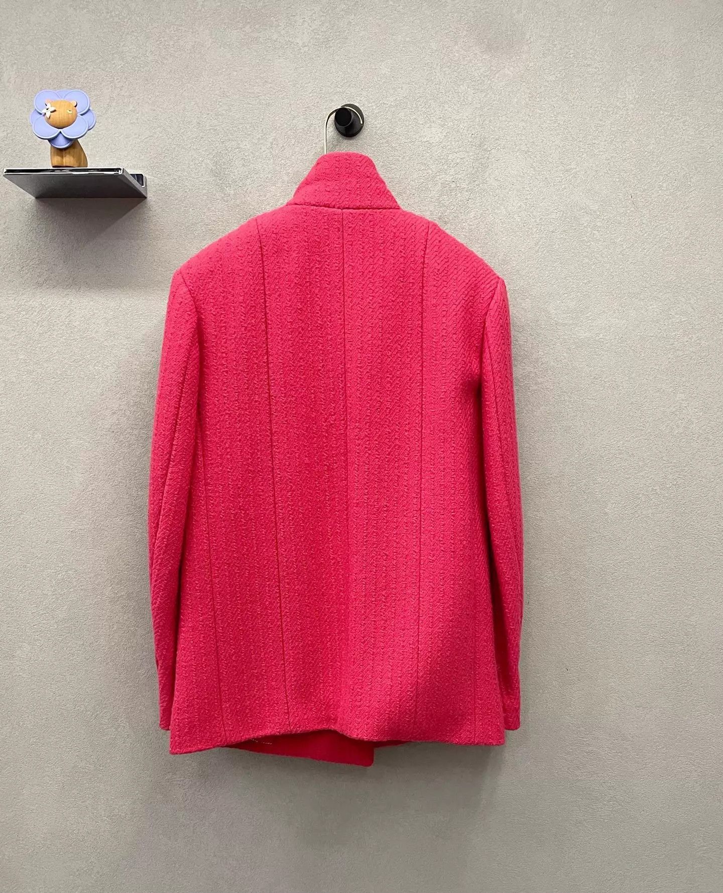 Chanel CHANEL Women's Pink Elegant Metal Button Jacket Size XS / US 0-2 / IT 36-38 - 2 Thumbnail