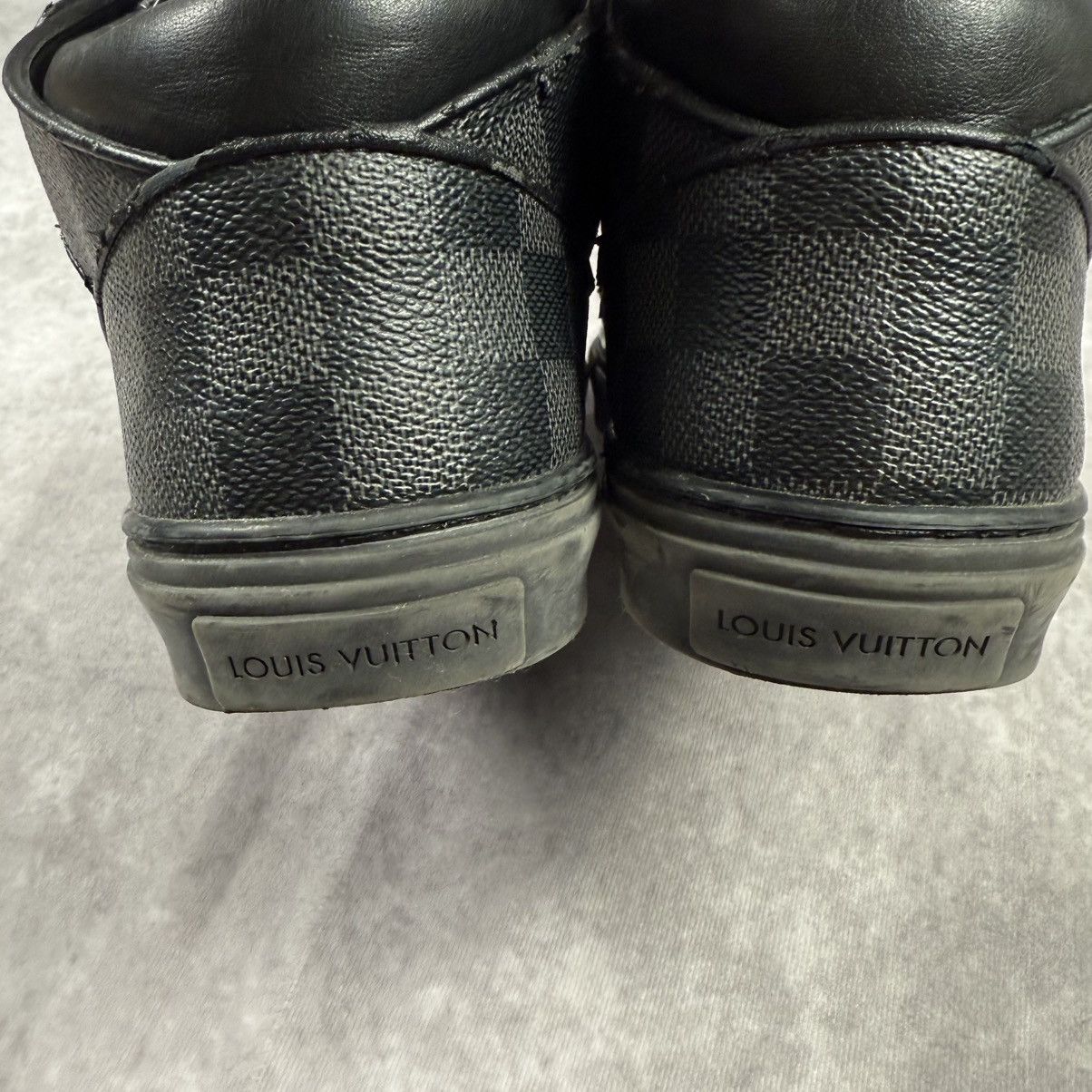Louis Vuitton LOUIS VUITTON Damier Graphite Acapulco Shoes Size US 8 / EU 41 - 3 Thumbnail