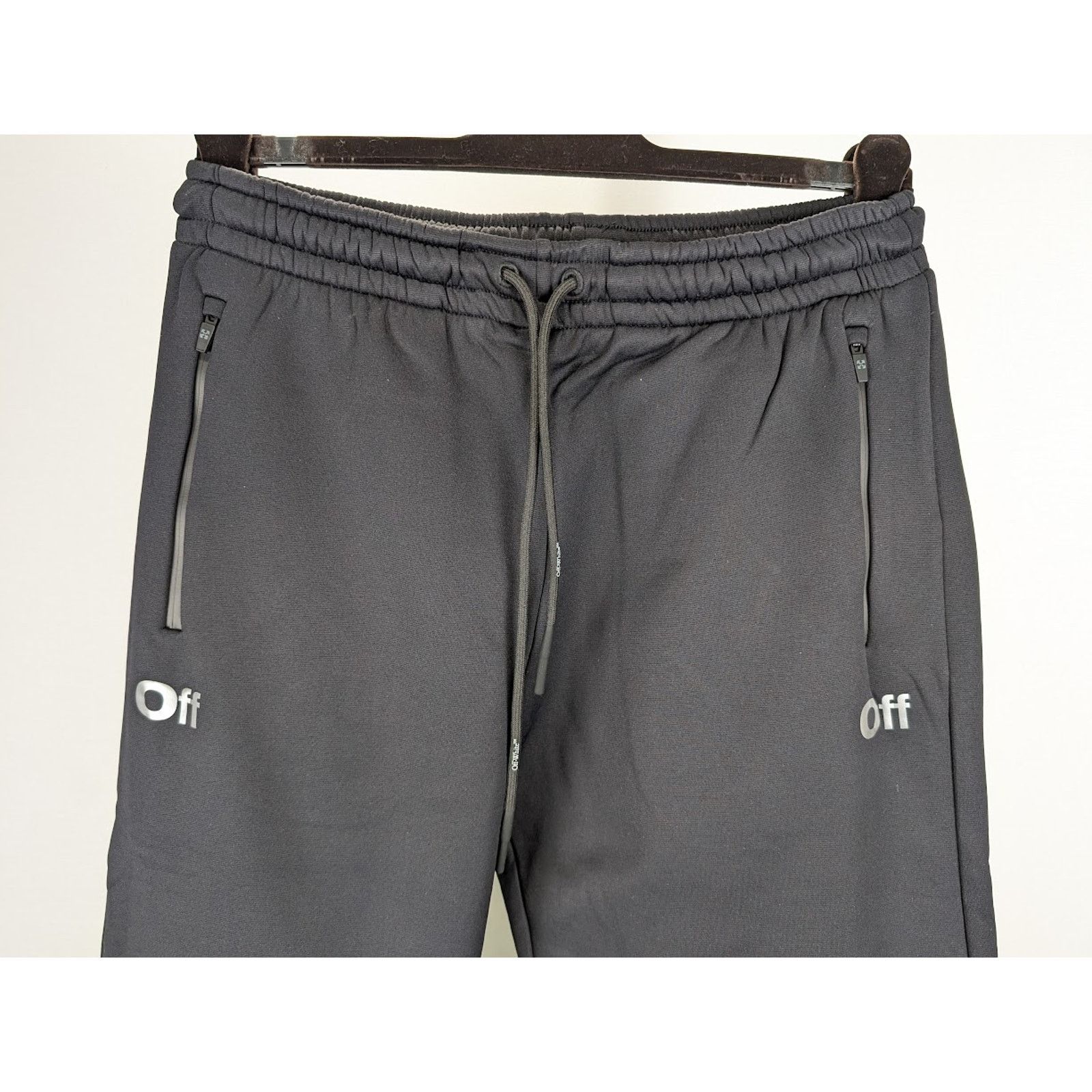 Off-White o1rshd1 Diag Outl Block Sweatpants & Joggers in Black/Green Size US 36 / EU 52 - 11 Thumbnail