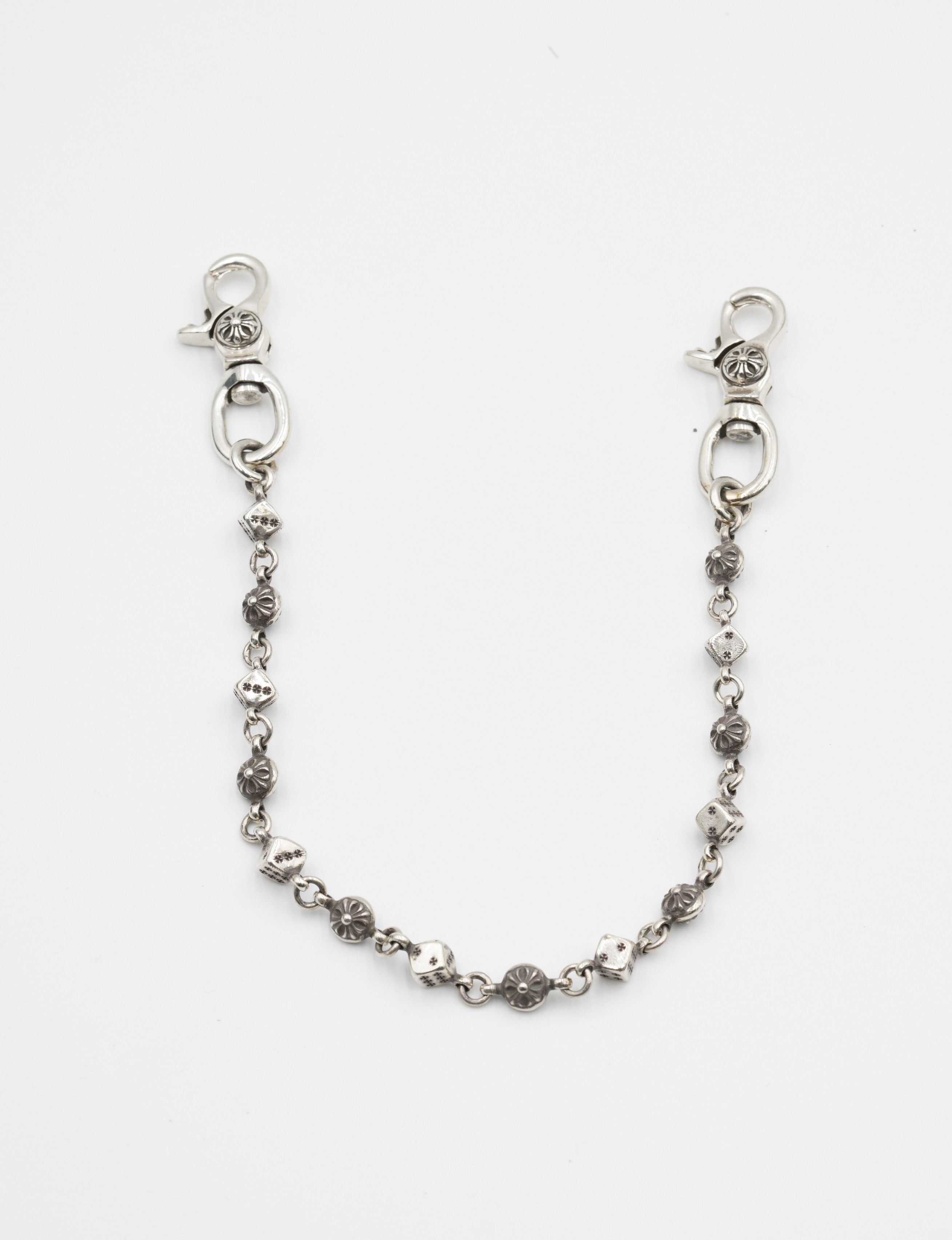 Chrome Hearts Chrome Hearts 2 Lobster Lock Dice Crossball Wallet Chain Size ONE SIZE - 2 Thumbnail