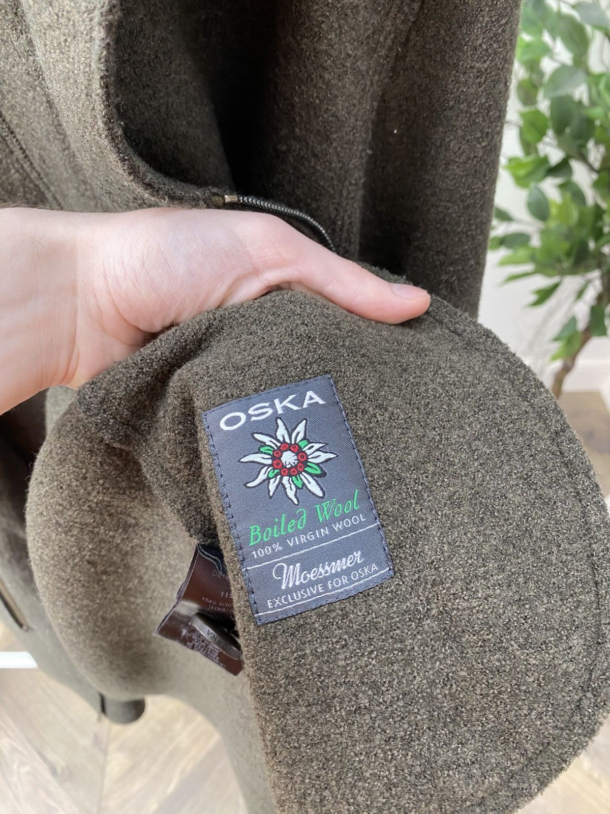 OSKA Vintage Oska Alpaca wool hooded coat Size S / US 4 / IT 40 - 11 Thumbnail