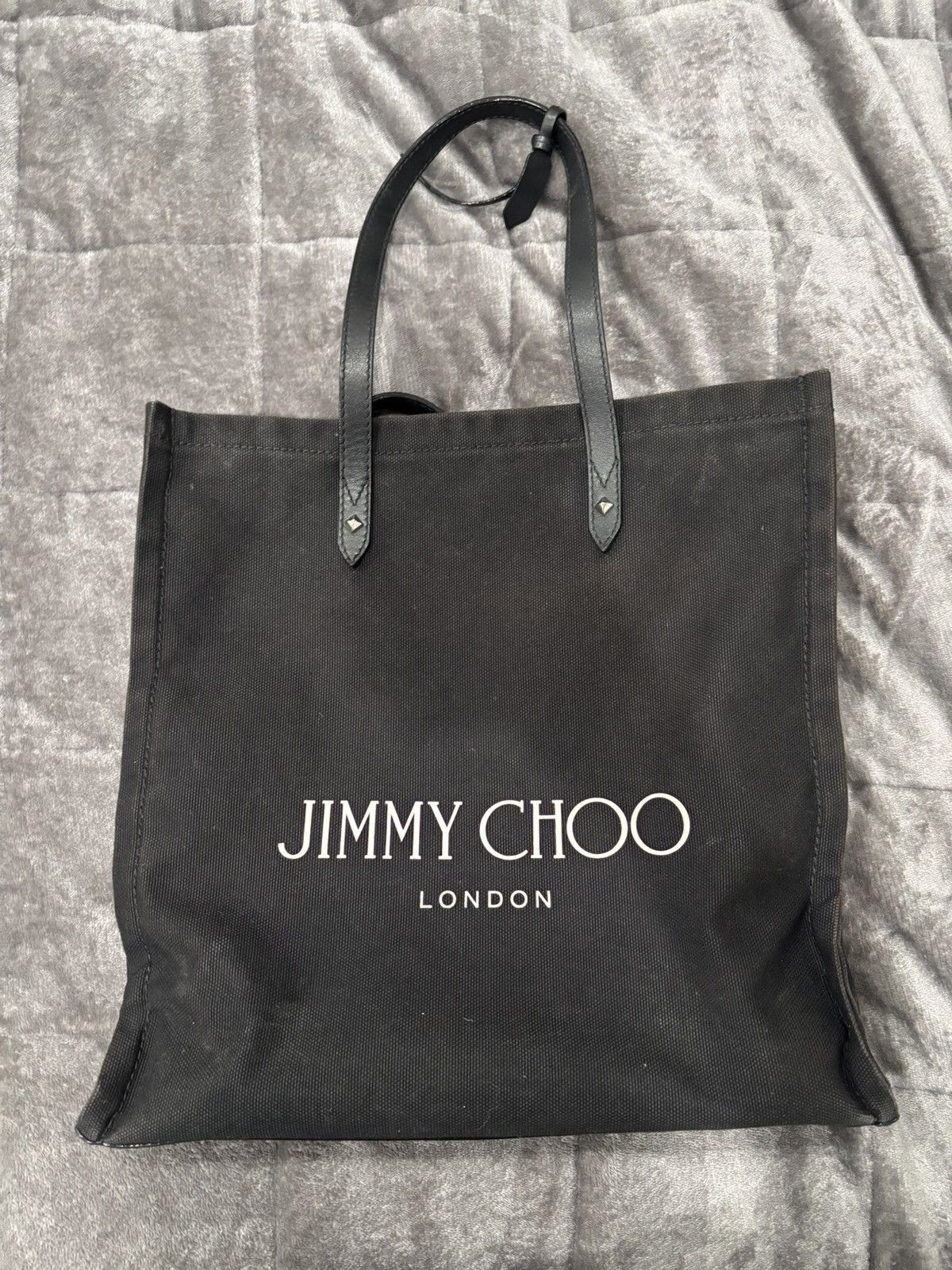 Jimmy Choo Jimmy Choo black canvas bag Size ONE SIZE - 1 Thumbnail