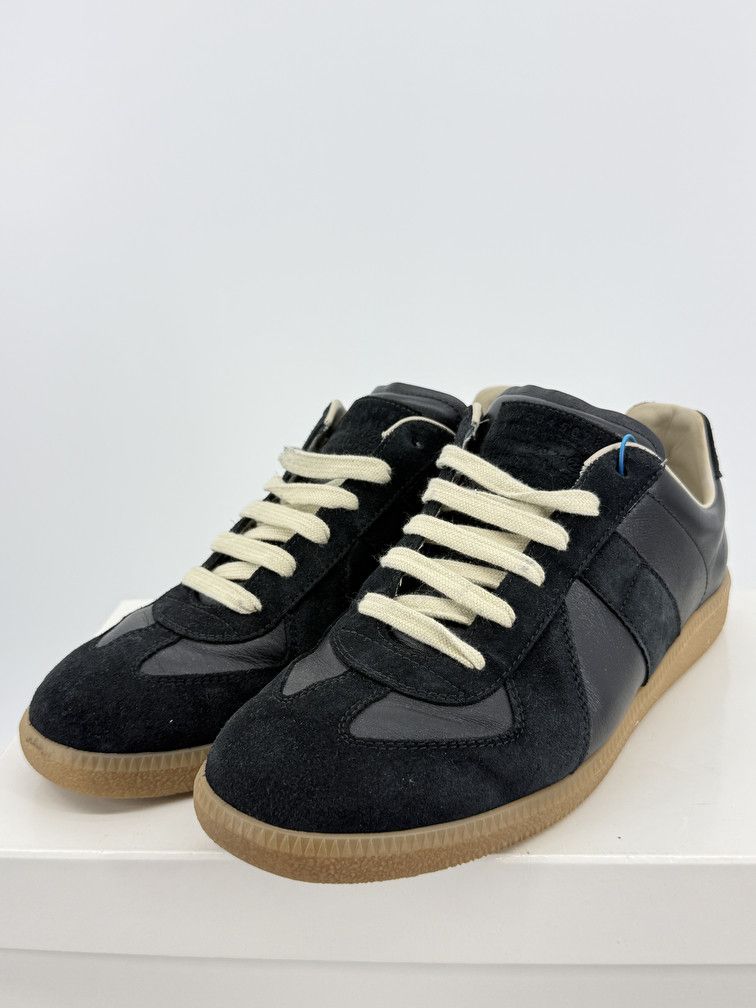 Maison Margiela GAT Low Black Suede Gum Size US 8.5 / EU 41-42 - 3 Thumbnail