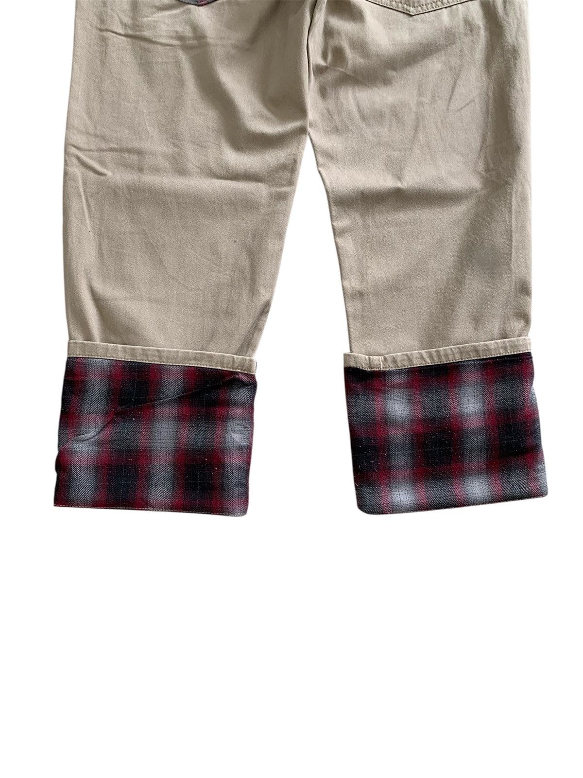 If Six Was Nine Avail Avant Garde Double Waist Flannel Pants Size US 30 / EU 46 - 7 Thumbnail
