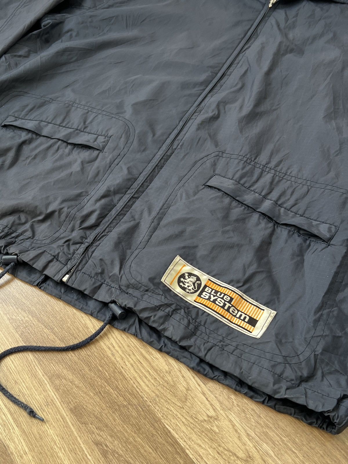 JET SET RARE Vintage Jet Set Blue System Rain Navy Jacket Size M-L Size US M / EU 48-50 / 2 - 3 Thumbnail