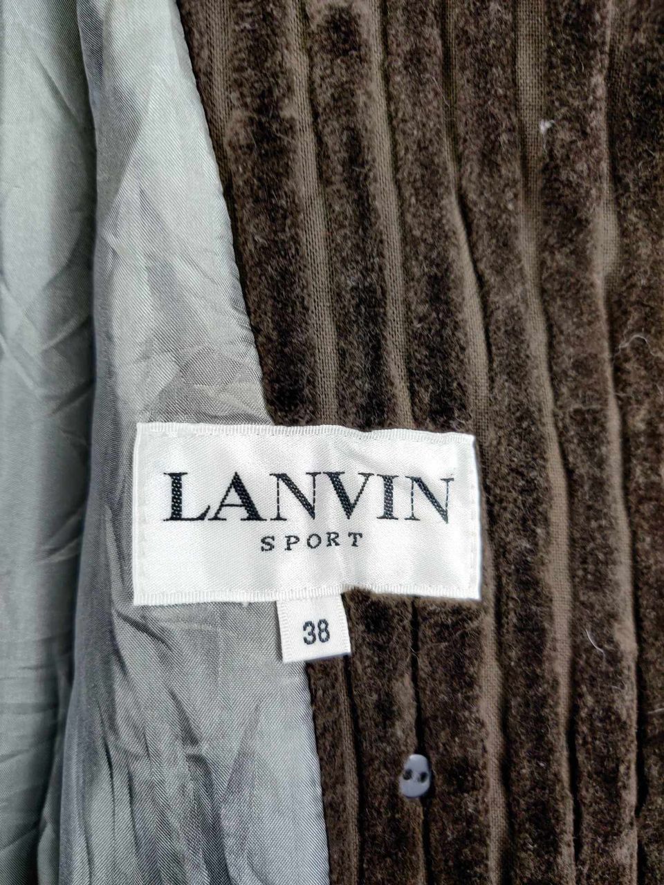 Lanvin Vintage Lanvin Sports Double Breasted Coat Jacket Size US M / EU 48-50 / 2 - 12 Thumbnail