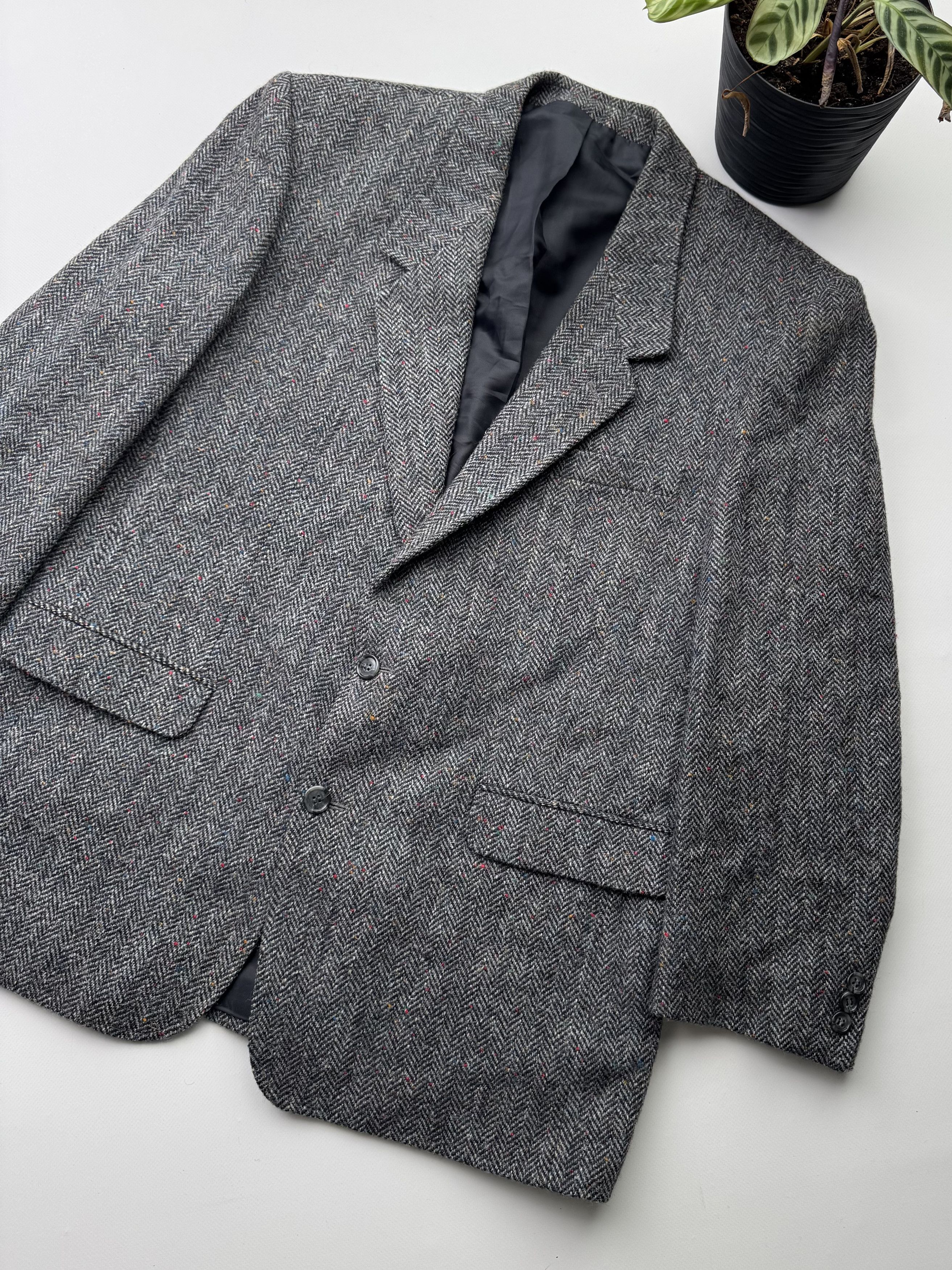 Harris Tweed Harris Tweed Vintage Wool Blazer (145) Size US L / EU 52-54 / 3 - 3 Thumbnail