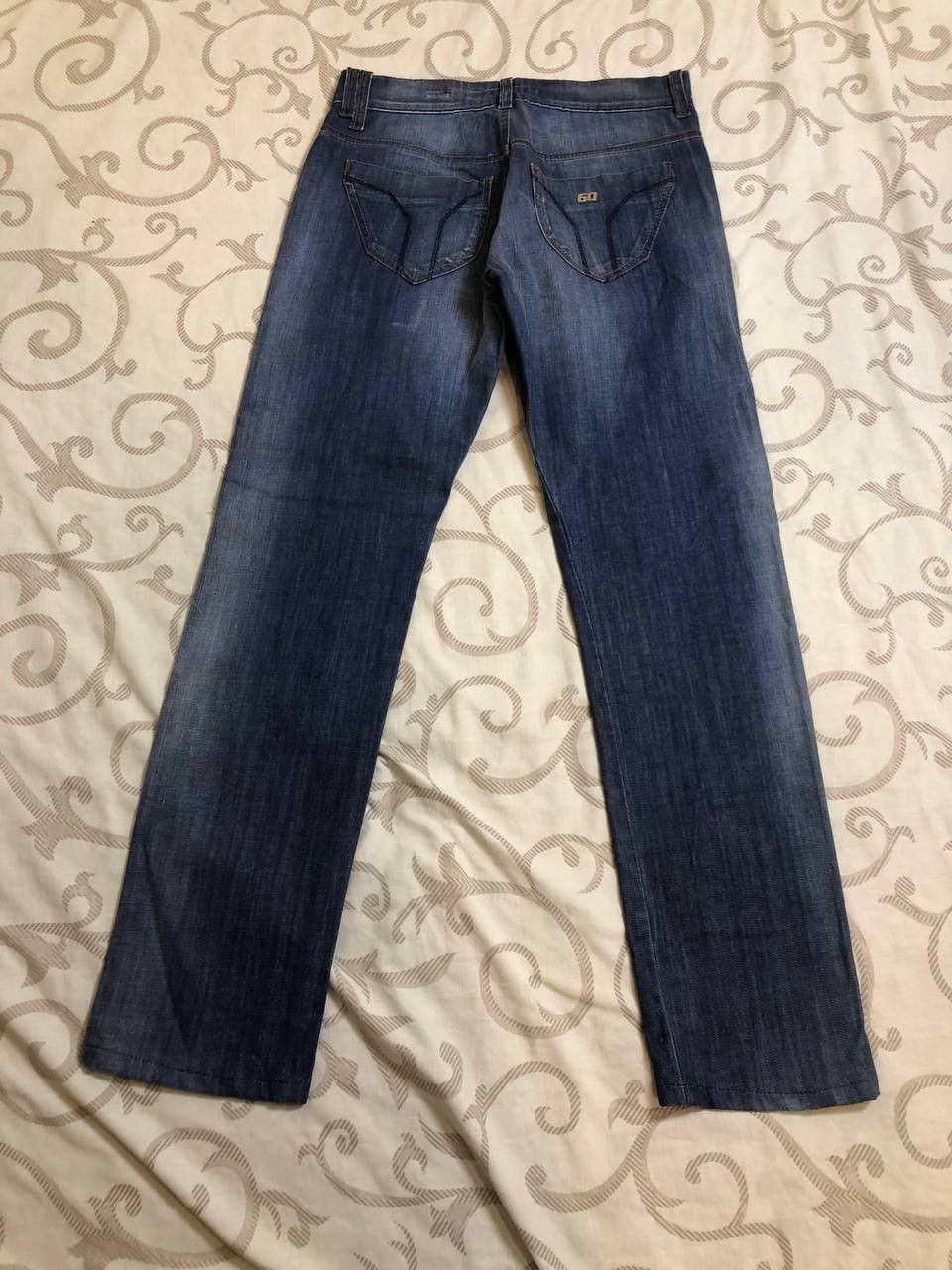 Miss Sixty Miss Sixty Diablo Slim Straight Leg Jeans Womens Destroyed Size 25" / US 0 / IT 36 - 21 Thumbnail