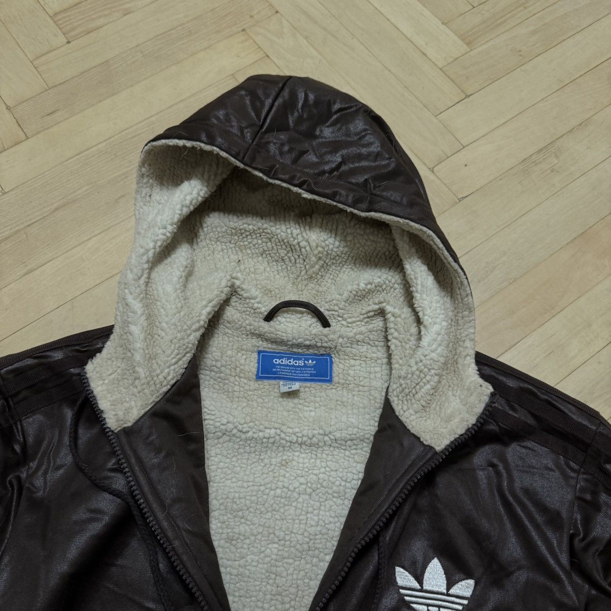 Adidas Vintage Adidas Chile 62 Fur Winter Avant Garde Track Jacket Size US M / EU 48-50 / 2 - 5 Thumbnail