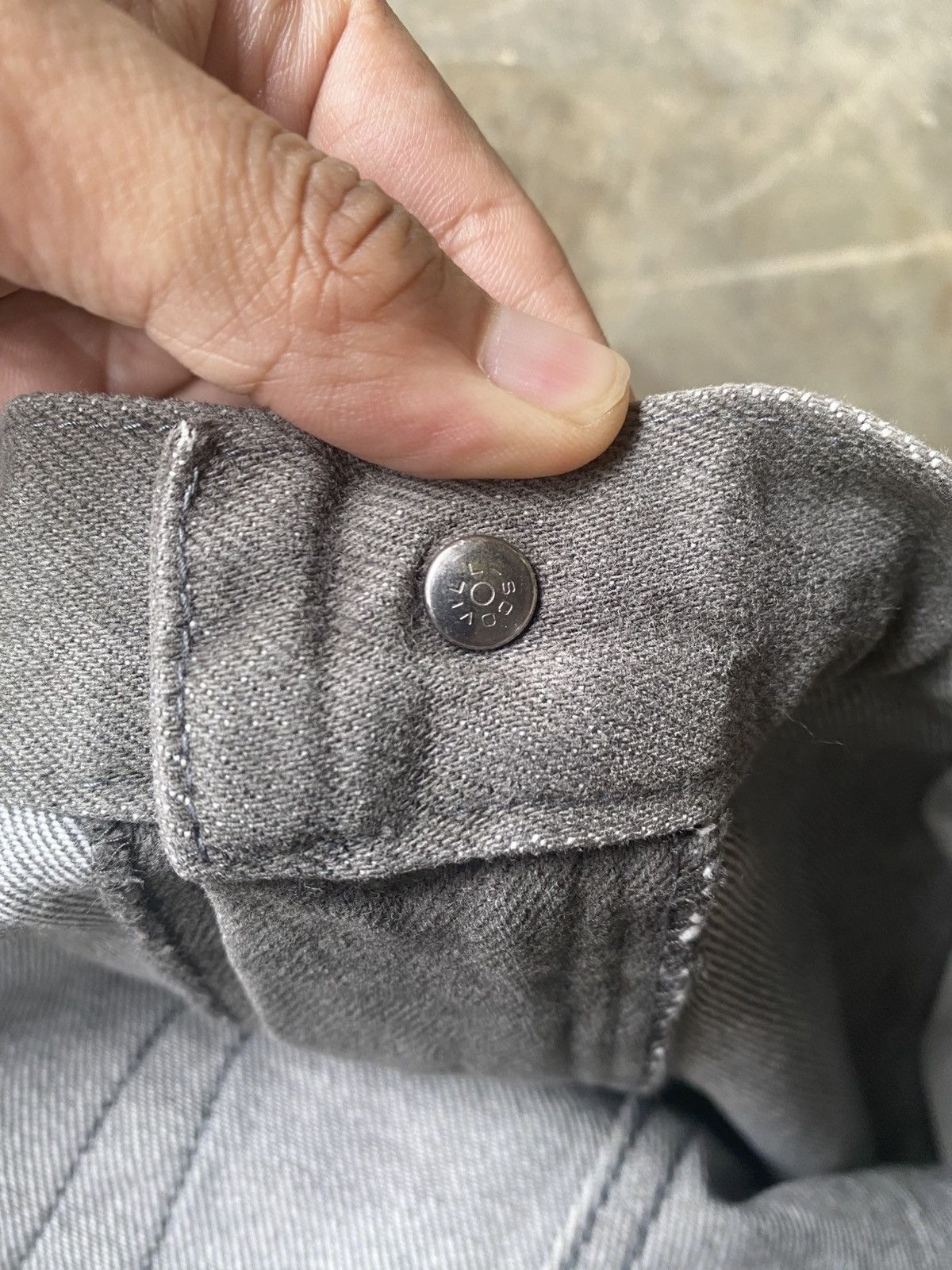 If Six Was Nine × Japanese Brand Mackdaddy Cargo Scovil Button Distressed Denim Size US 34 / EU 50 - 8 Thumbnail