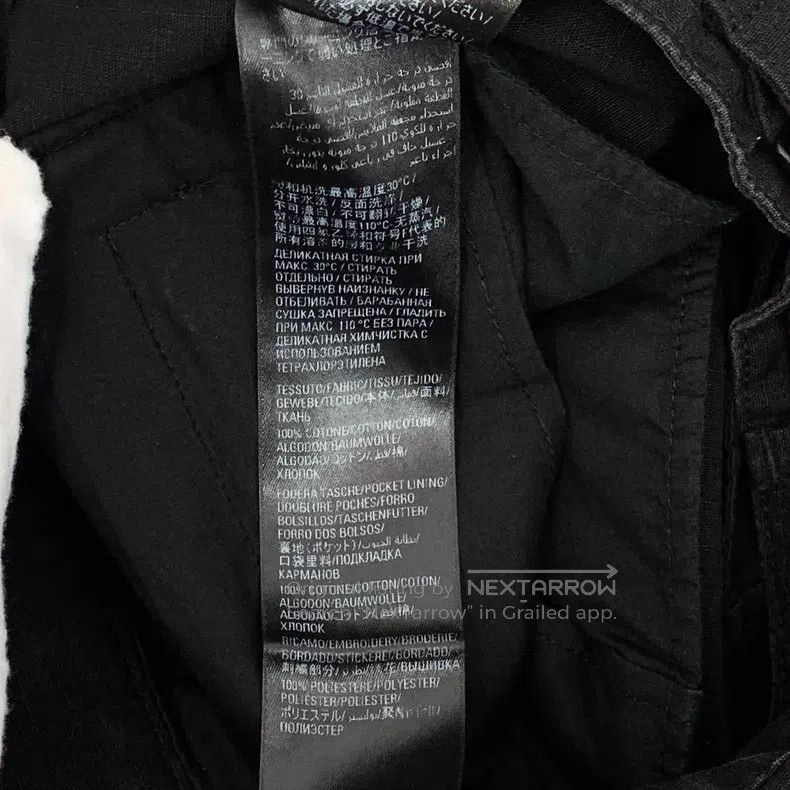 Balenciaga Balenciaga Black Cotton Workwear Midi Skirt Size 37" - 9 Thumbnail